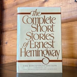 1987 The Complete Short Stories of Ernest Hemingway: The Finca Vigía Edition